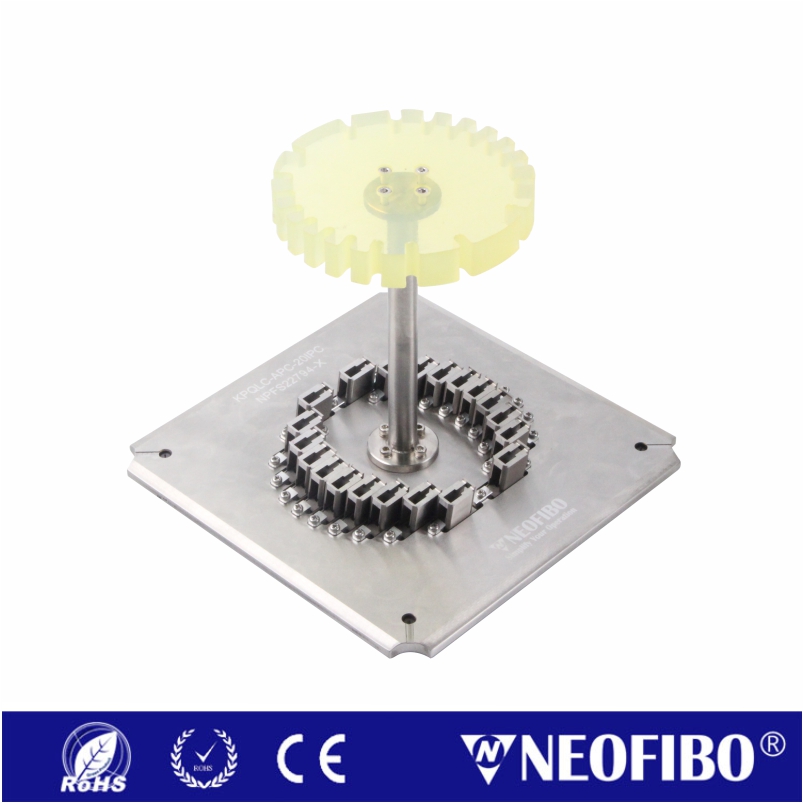 Neofibo LC APC Waterproof Connector Polishing Fixture，KPQLC-APC-20IPC