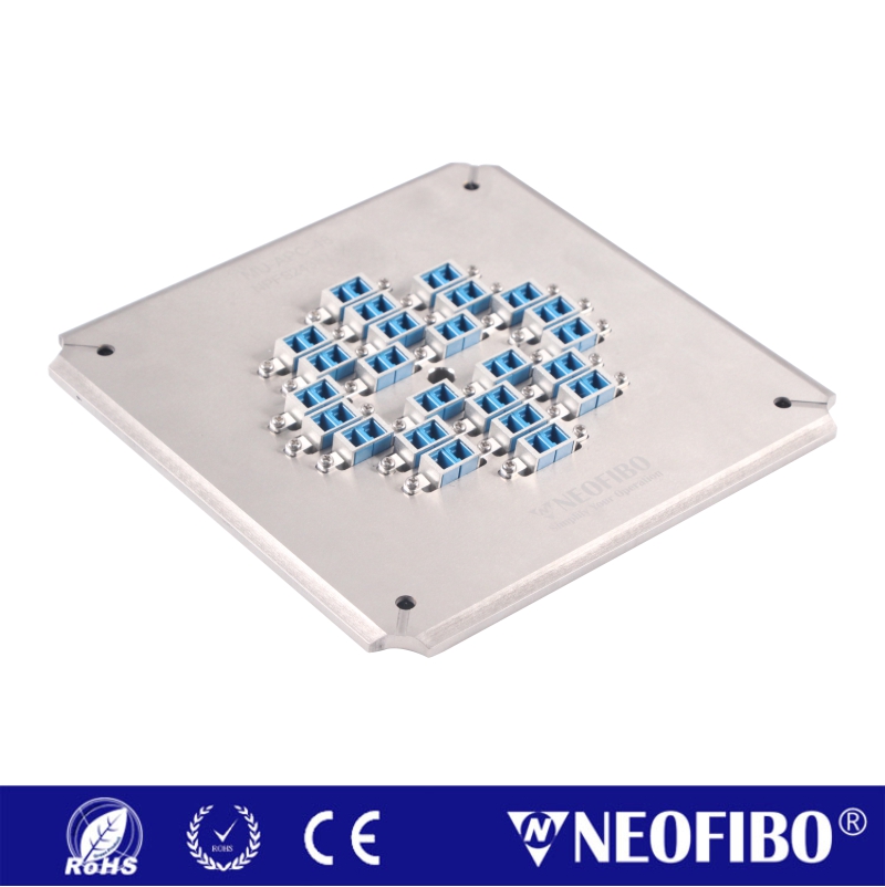 48-core MU APC Fiber Polishing Fixture，MU-APC-48